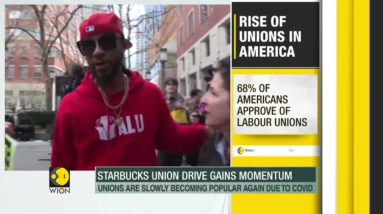 Rise of Unions in America: Amazon's first Union at a U.S. Warehouse | WION