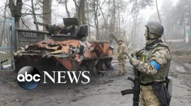 Russia claims Ukraine launched attack on gas depot l GMA