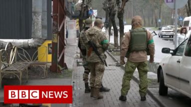 Russian troops have begun the battle for Donbas, Ukraine says - BBC News