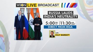 WION Live Broadcast | Russian foreign minister on a high-stakes visit to India | Direct from Riga