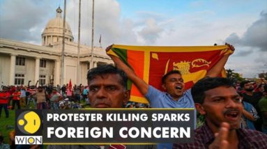 Protester killing in Sri Lanka amid the ongoing economic crisis sparks foreign concern | WION