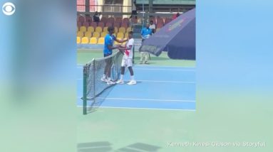 Teen tennis player slaps opponent after loss at tournament in Ghana