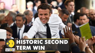 French President Emmanuel Macron bags Historic second term win in election | English News | WION