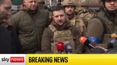 Ukraine War: Volodymyr Zelenskyy condemns 'war crimes'