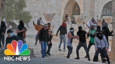 Violence Breaks Out At Al-Aqsa Mosque Compound