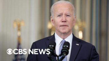 Watch Live: Biden discusses additional U.S. support for Ukraine | CBS News