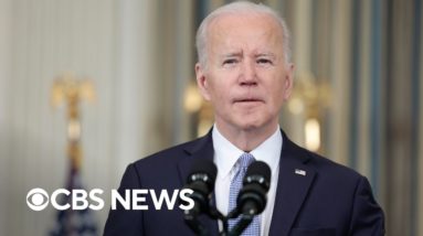 Watch Live: Biden to announce new military aid to Ukraine | CBS News