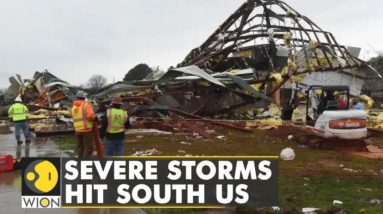 Severe storms wreak havoc in South US, government buildings and houses destroyed | WION