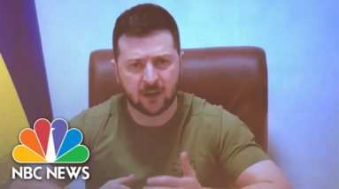 Zelenskyy Says Russian Looting Shows Difference Between Nations