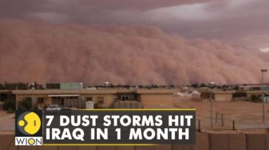 Iraq's met department urges citizens to stay at home amid fierce dust storms | WION Climate Tracker