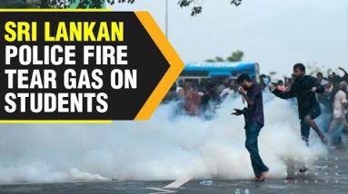 Sri Lanka: Police fire tear gas & water cannon to disperse students protesting amid economic crisis