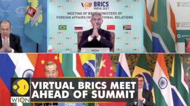 Virtual BRICS meet ahead of summit: Chinese Foreign Minister to chair the BRICS meet today | WION