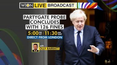 WION Live Broadcast | Partygate probe concludes with 126 fines | Special Coverage from London