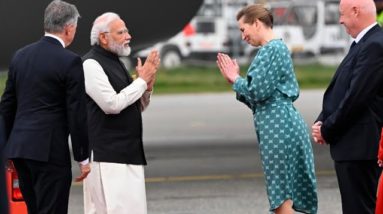 PM Modi Europe Visit: Indian PM Modi meets his Danish counterpart Mette Frederiksen | English News