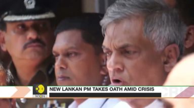 Sri Lanka Crisis & Chaos: Ranil Wickremesinghe takes oath as new PM | Latest English News | WION