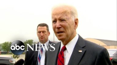 Biden reacts to apparent draft Supreme Court opinion on abortion