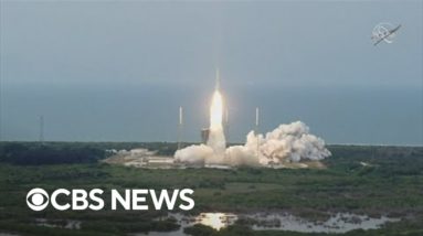 Boeing Starliner capsule sets off after space station