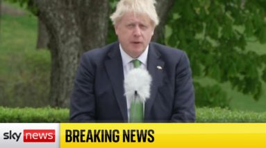 Boris Johnson signs security assurances with Sweden and Finland