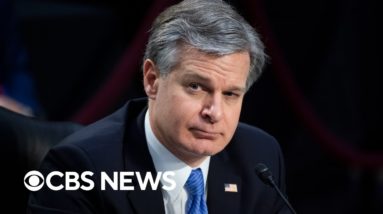 Watch Live: FBI Director Chris Wray testifies before Senate panel | CBS News