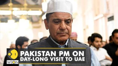 Pak PM Shehbaz Sharif on day-long visit to UAE, seeks OIC's diplomatic assistance on Kashmir  | WION