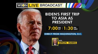 WION Live Broadcast | Biden's first trip to Asia as President | Direct from Washington, DC