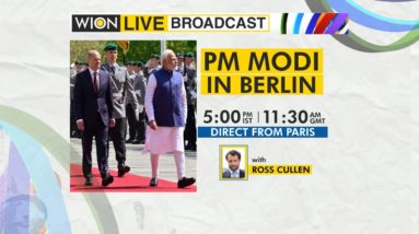 WION Live Broadcast | India's PM in Berlin for 3-nation Europe tour | Special coverage from Paris