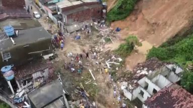 Dozens dead after heavy rains lash Brazil