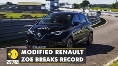 Modified Renault Zoe breaks record, car covers 2000Km using GH-3 fuel | Latest English News | WION