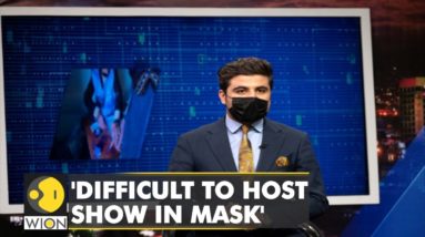 Afghan male TV presenters wear masks in protest against Taliban's new rule | World News | WION