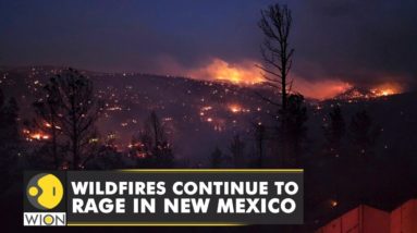 New Mexico: Plane drops water to douse wildfires, Biden approves disaster declaration | Climate News