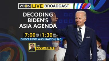 WION Live Broadcast | US President tours Samsung factory in South Korea | Direct from Washington, DC