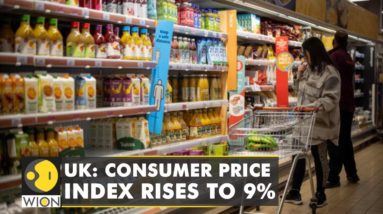 UK inflation rate surges to a 40-year high of 9% | Inflation spikes as energy prices soar | WION