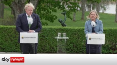 In full: Boris Johnson news conference with Swedish PM