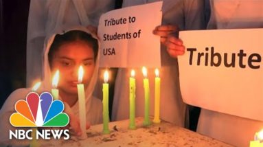 Indian Students Hold Candlelit Vigil For Texas School Shooting Victims