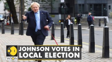 United Kingdom: Boris Johnson casts his vote in local elections | World News | WION