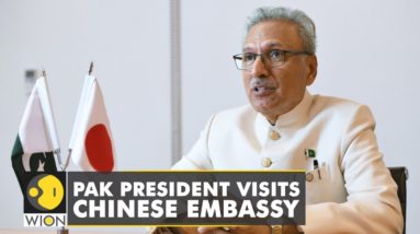 Pak President visits Chinese embassy, offers condolences to Karachi Blast victims | WION