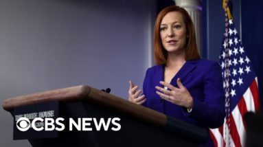 Watch Live: Jen Psaki holds final briefing as White House press secretary | CBS News