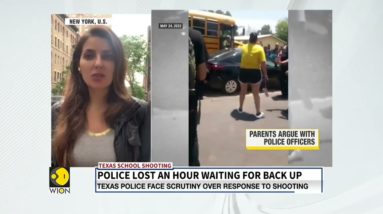 Texas school shooting: Police lost an hour waiting for back up, angry parents confront them | WION