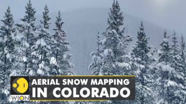 Aerial snow mapping in Colorado to check water stored in snow | WION Climate Tracker