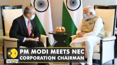 QUAD Summit 2022: Indian PM Modi meets chairman of NEC corporation and other business leaders | WION