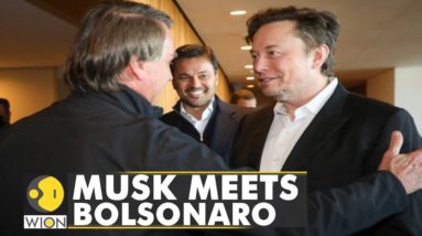 Elon Musk meets Brazilian President Jair Bolsonaro, Amazon connectivity projects on agenda | WION