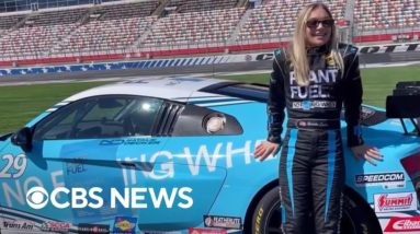 NASCAR racer isn't letting arthritis slow her down