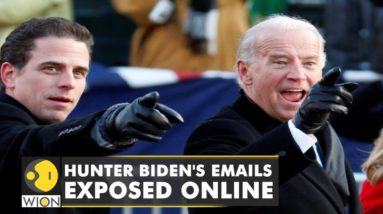 Over 120,000 emails from hunter Biden's discarded laptop leaked| Former Trump aide shared emails| US