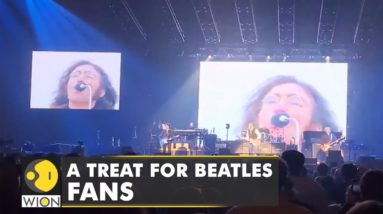 A treat for beatles fans: Paul McCartney duets with archival footage of John Lennon | English News