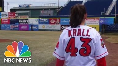 Portland Sea Dogs Baseball Team Celebrates First Female Coach