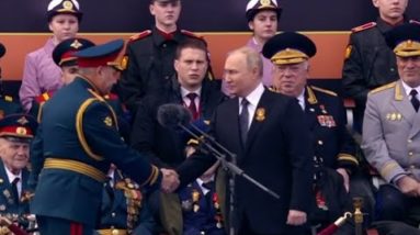 Putin defends brutal invasion of Ukraine at "Victory Day" parade