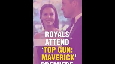 Royals attend 'Top Gun: Maverick' movie premiere in London | WION Shorts