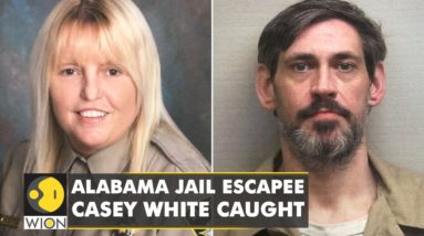 Vicky White dies after US marshals catch her and Alabama jail escapee Casey White | English News