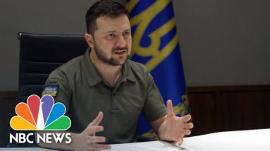 Ukraine's Zelenskyy Implores E.U. To Impose Oil Embargo On Russia