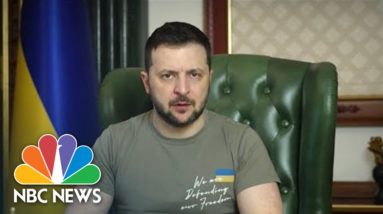 Ukraine's Zelenskyy Says 'Situation In Donbas Is Extremely Difficult'